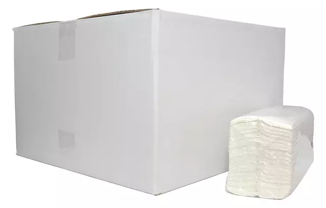 Een Handdoek Cleaninq C-vouw 2l 310x250mm 16x152st wit koop je bij KantoorProfi België BV