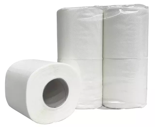 Een Toiletpapier 2l 200vel wit koop je bij EconOffice