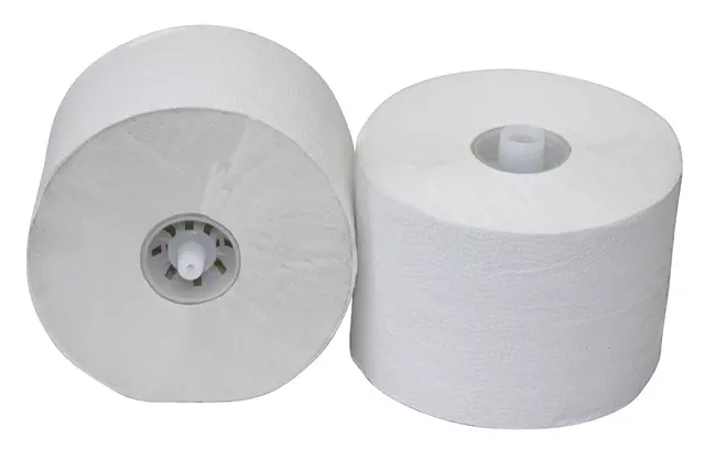 Een Toiletpapier doprol 1-laags recycled 150m naturel koop je bij KantoorProfi België BV