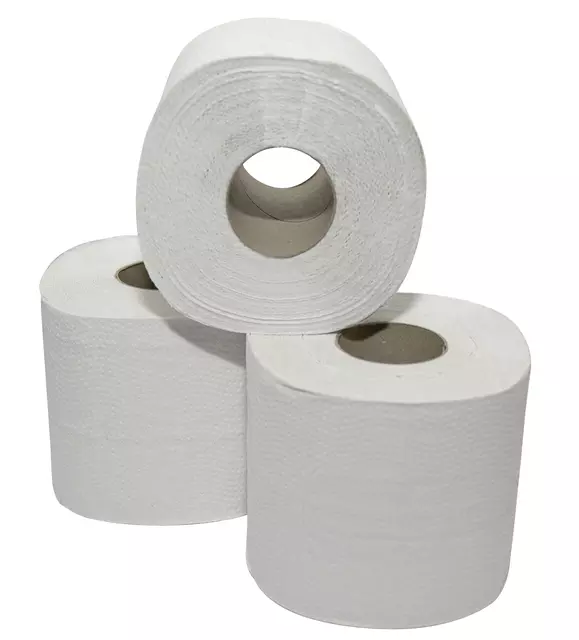 Een Toiletpapier 2laags recycled 400vel wit koop je bij EconOffice