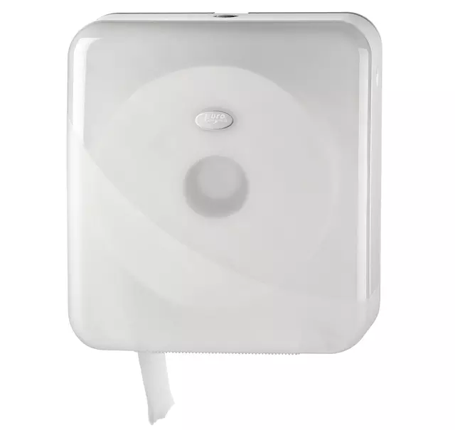 Een Toiletpapierdispenser Pearl Line P4 maxi jumbo wit 431004 koop je bij Van Leeuwen Boeken- en kantoorartikelen