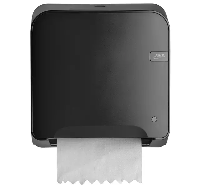 Een Handdoekdispenser QuartzLine Q14 Mini Matic XL zwart 441159 koop je bij EconOffice