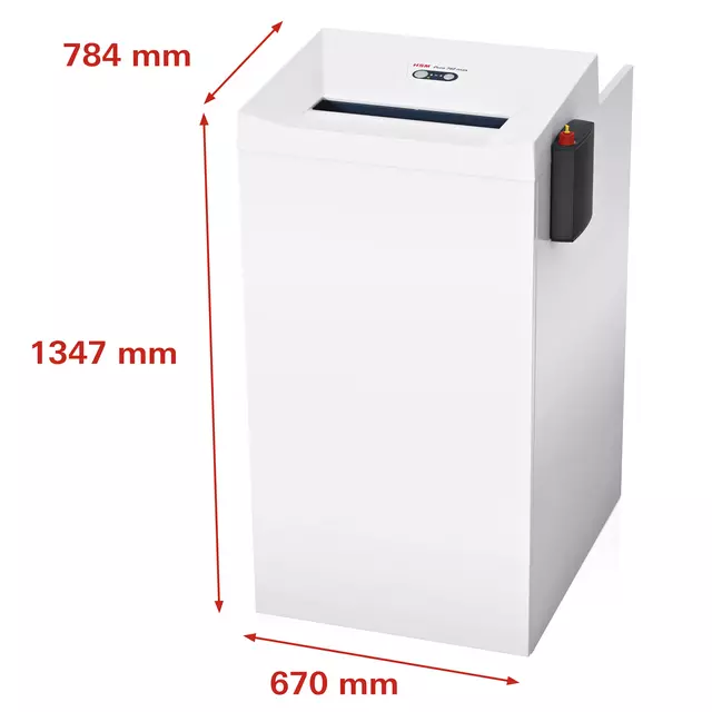 Buy your Paper shredder HSM Pure 740 max chips 4.5x30mm at QuickOffice BV