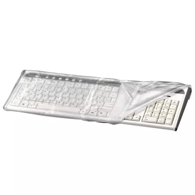 Een Stofhoes Hama toetsenbord mat-transparant koop je bij Goedkope Kantoorbenodigdheden