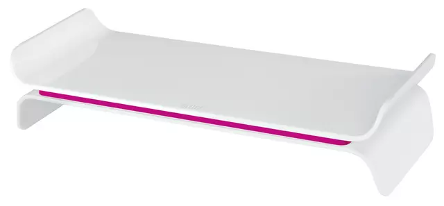 Een Monitorstandaard Leitz WOW Ergo verstelbaar roze koop je bij KantoorProfi België BV