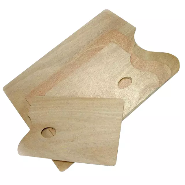 Een Palet Conda rechthoekig 20 x 30 cm 5 mm hout koop je bij Van Hoye Kantoor BV