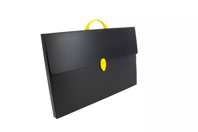 Een Tekenkoffer Balmar2000 42.5x55.5x3.3cm zwart koop je bij Van Leeuwen Boeken- en kantoorartikelen