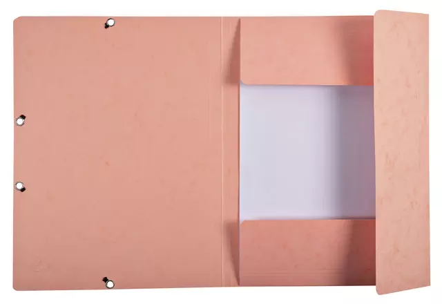 Een Elastomap Exacompta Aquarel A4 3 kleppen 400gr glanskarton roze koop je bij Goedkope Kantoorbenodigdheden