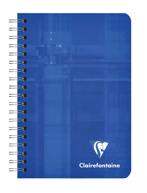 Een Notitieboek Clairefontaine A7+ 95x140 ruit 5x5 100blz 90gr assorti koop je bij Kantoorvakhandel van der Heijde