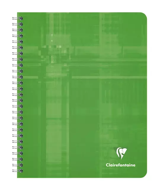 Een Schrift Clairefontaine A5+ ruit 5x5mm 120 pagina's 90gr assorti koop je bij EconOffice