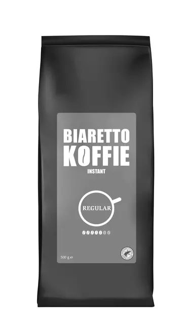 Een Koffie Biaretto instant regular 500 gram koop je bij L&N Partners voor Partners B.V.