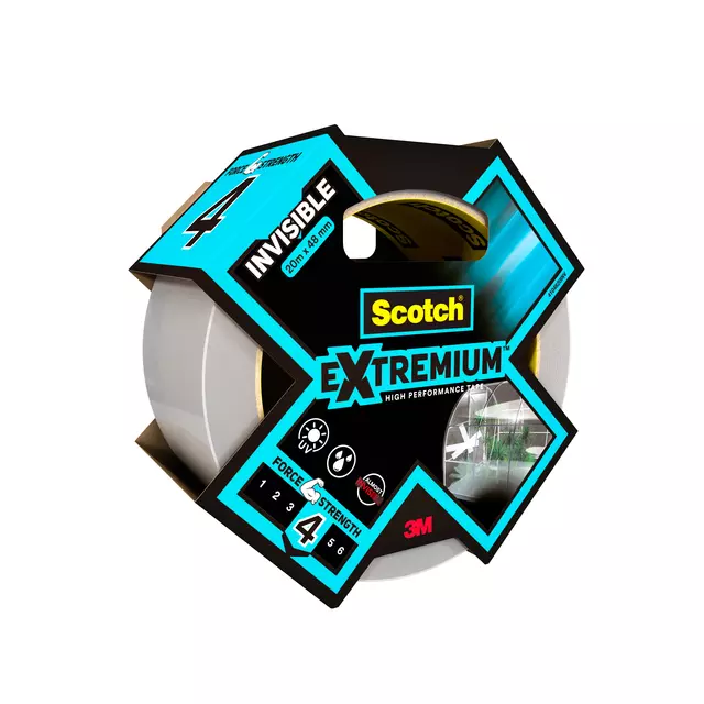 Een Plakband Scotch Extremium invisible 48mmx20m koop je bij EconOffice