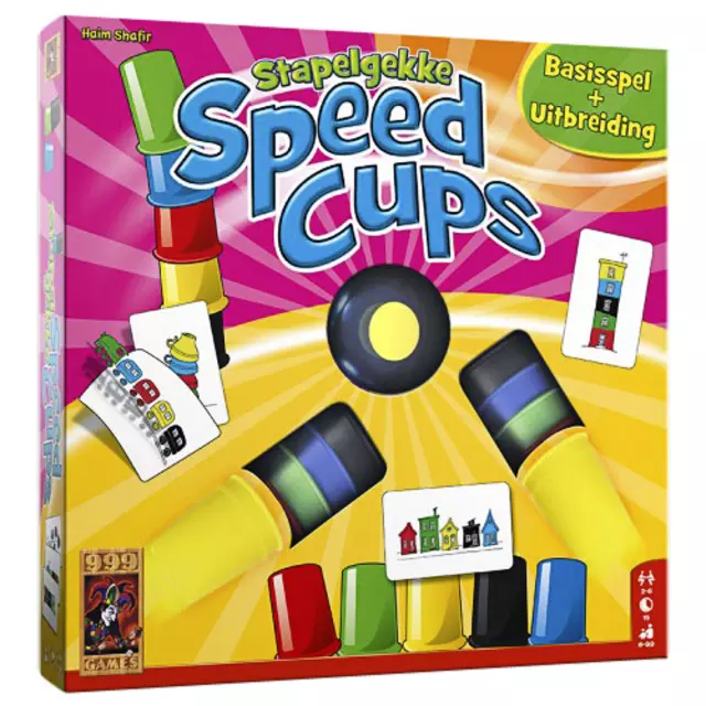 Een Stapelgekke Speed Cups 6 spelers koop je bij Van Hoye Kantoor BV