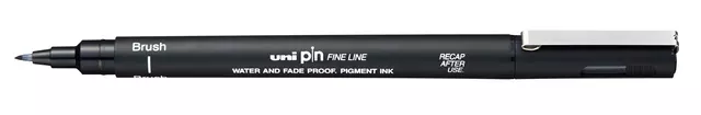 Een Fineliner Uni-ball Pin brush fijn zwart koop je bij L&N Partners voor Partners B.V.
