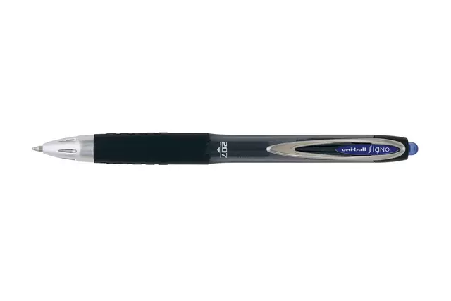 Een Stylo gel Uni-ball Signo 207 Medium bleu koop je bij QuickOffice BV