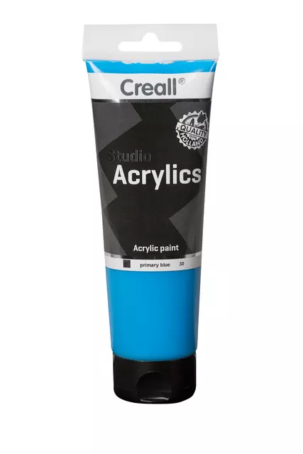 Een Acrylverf Creall Studio Acrylics 30 primair blauw 250ml koop je bij Alles voor uw kantoor