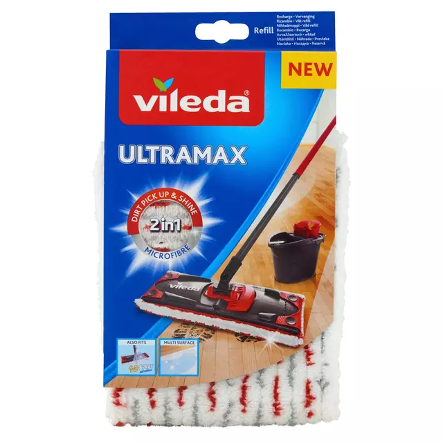 Een Mop Vileda Ultra Max Power Vervanging koop je bij Totaal Kantoor Goeree