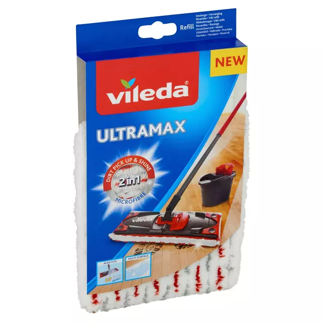 Een Mop Vileda Ultra Max Power Vervanging koop je bij MV Kantoortechniek B.V.