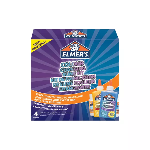 Een Kinderlijm Elmer's slijmkit kleurwisseling koop je bij EconOffice