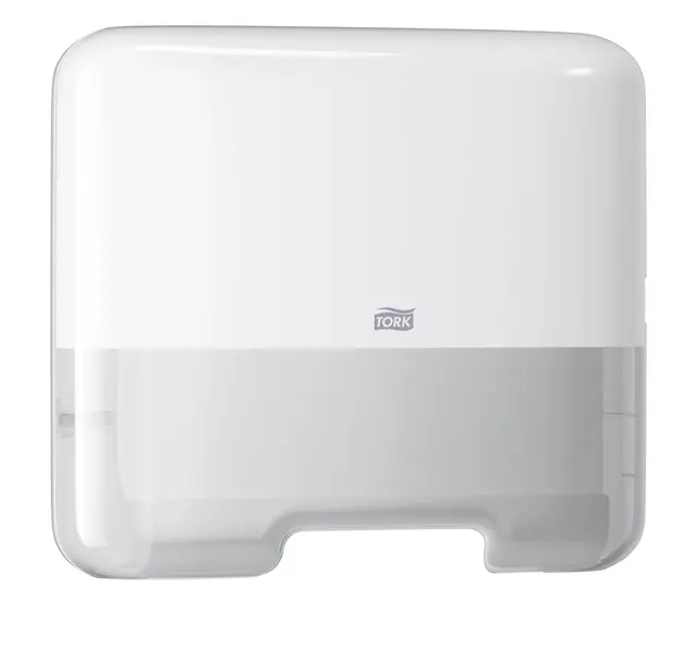 Een Handdoekdispenser Tork Mini H3 Elevation voor C- en Z-vouw handdoek wit 553100 koop je bij EconOffice