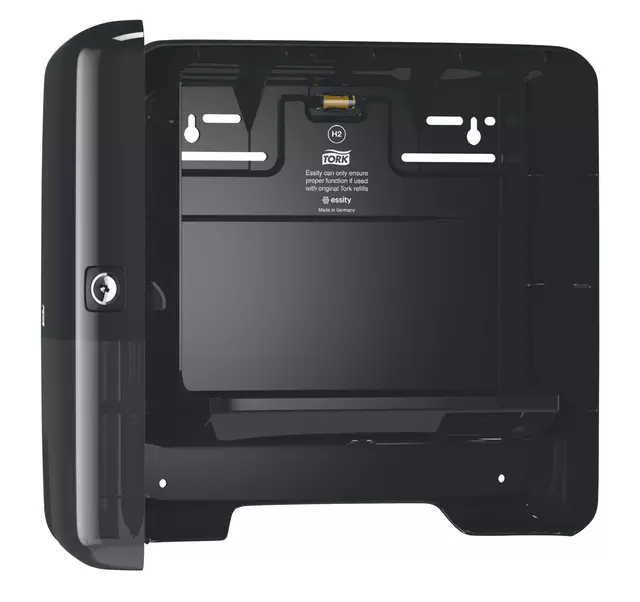 Een Handdoekdispenser Tork Xpress Mini H2 multifold zwart 552108 koop je bij EconOffice