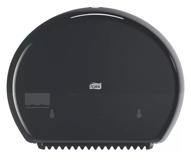 Een Toiletpapierdispenser Tork Mini Jumbo T2 Elevation zwart 555008 koop je bij L&N Partners voor Partners B.V.