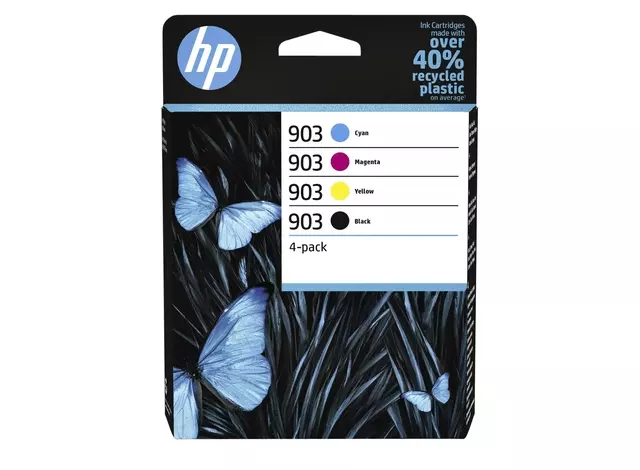 Een Inktcartridge HP 6ZC73AE 903 zwart + 3 kleuren koop je bij EconOffice
