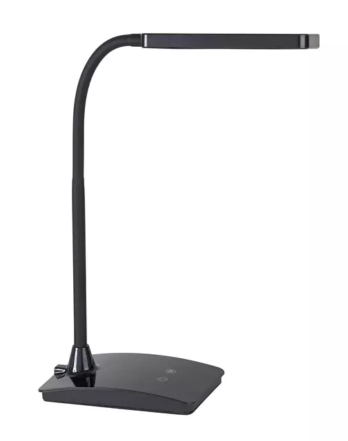 Een Bureaulamp MAUL Pearly LED voet dimbaar colour vario zwart koop je bij L&N Partners voor Partners B.V.