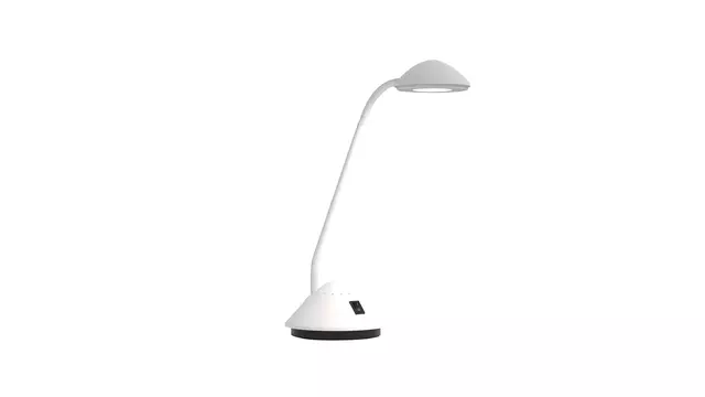 Een Bureaulamp MAUL Arc LED wit koop je bij Kantoorvakhandel van der Heijde