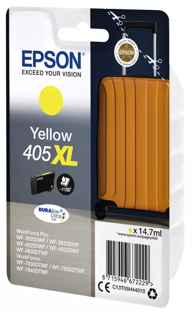 Een Inktcartridge Epson 405XL T05H44 geel koop je bij EconOffice