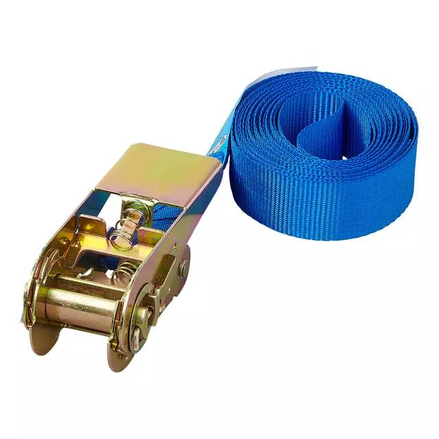Een Spanband ProPlus blauw met ratel 3,5m koop je bij MV Kantoortechniek B.V.