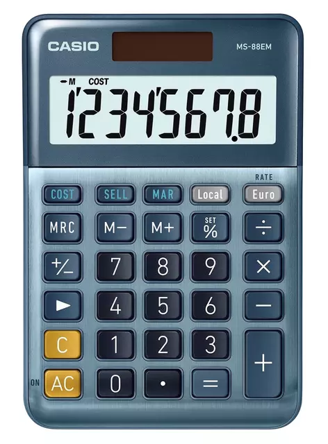 Een Calculatrice Casio MS-88EM koop je bij Van Hoye Kantoor BV