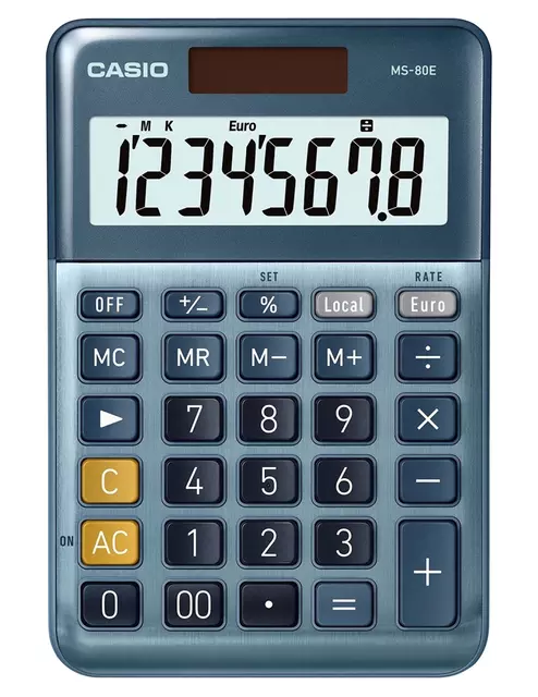 Een Rekenmachine Casio MS-80E koop je bij EconOffice
