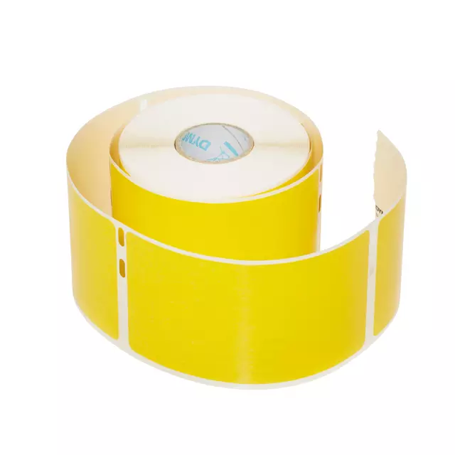 Een Etiket Dymo LabelWriter naamkaart 54x101mm 1 rol á 220 stuks geel koop je bij MV Kantoortechniek B.V.