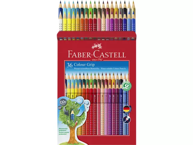 Een Kleurpotloden Faber-Castell 2001 assorti set à 36 stuks koop je bij EconOffice