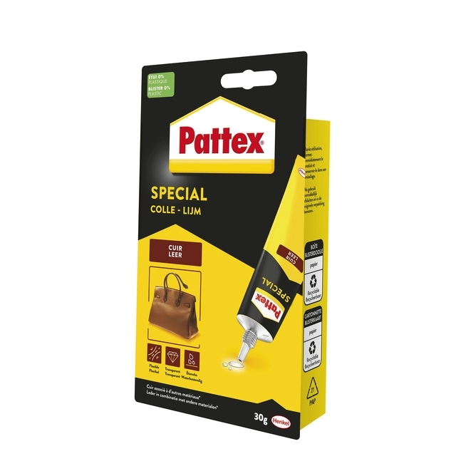 Een Leerlijm Pattex tube 30 gram op blister koop je bij Tonerinktshop