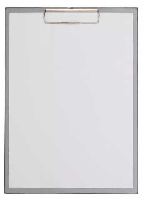 Klembord MAUL A4 staand PVC zilvergrijs