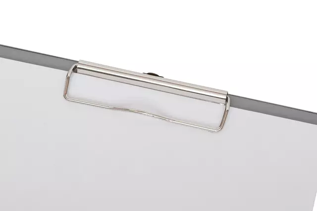 Een Klembord MAUL A4 staand PVC zilvergrijs koop je bij Goedkope Kantoorbenodigdheden