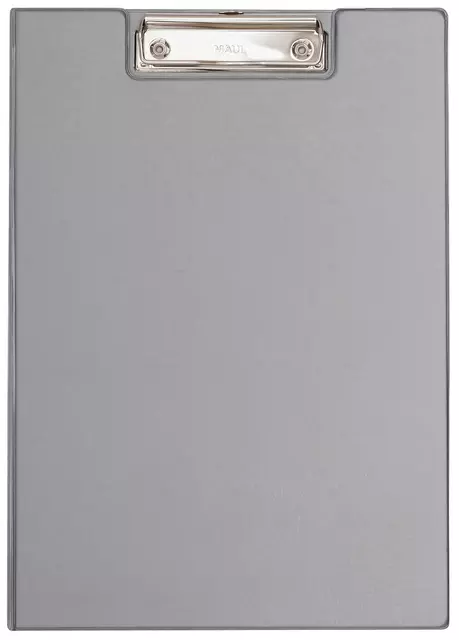 Een Klembordmap MAUL A4 staand met penlus PVC zilvergrijs koop je bij KantoorProfi België BV