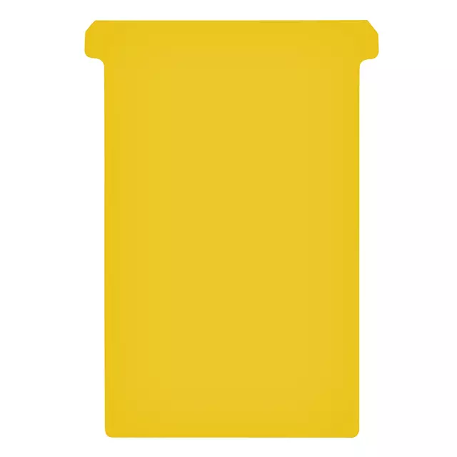 Een Planbord T-kaart Jalema formaat 4 107mm geel koop je bij Van Hoye Kantoor BV