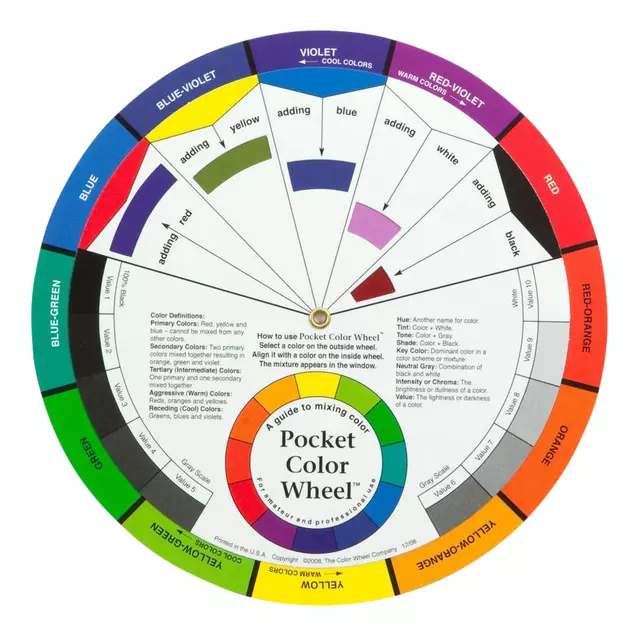 Een Kleurenwiel The Color Wheel Company 23cm koop je bij L&N Partners voor Partners B.V.