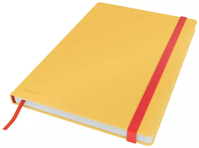 Een Notitieboek Leitz Cosy B5 160blz 100gr lijn geel koop je bij QuickOffice BV