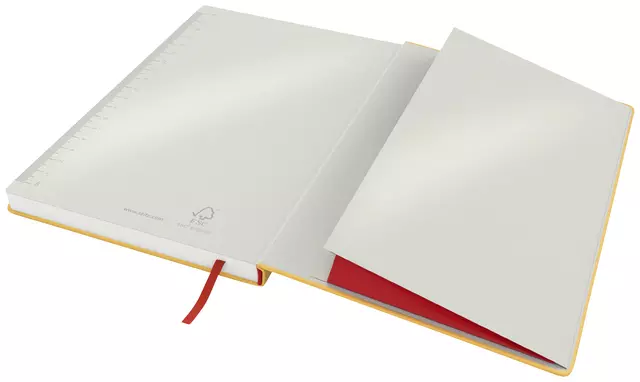 Een Notitieboek Leitz Cosy B5 160blz 100gr lijn geel koop je bij Van Leeuwen Boeken- en kantoorartikelen