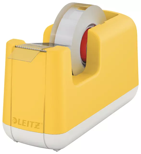 Een Plakbandhouder Leitz Cosy geel koop je bij MV Kantoortechniek B.V.
