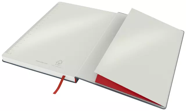 Een Notitieboek Leitz Cosy B5 160blz 100gr lijn grijs koop je bij Van Leeuwen Boeken- en kantoorartikelen