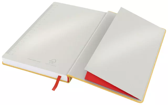 Een Notitieboek Leitz Cosy A5 160blz 100gr lijn geel koop je bij KantoorProfi België BV
