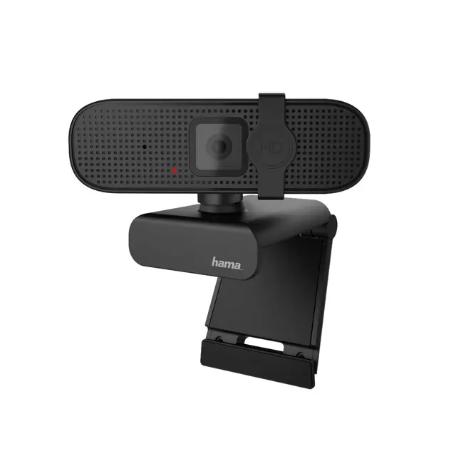 Een Webcam Hama C-400 zwart koop je bij Totaal Kantoor Goeree