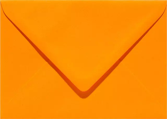 Een Envelop Papicolor EA5 156x220mm oranje koop je bij Van Hoye Kantoor BV