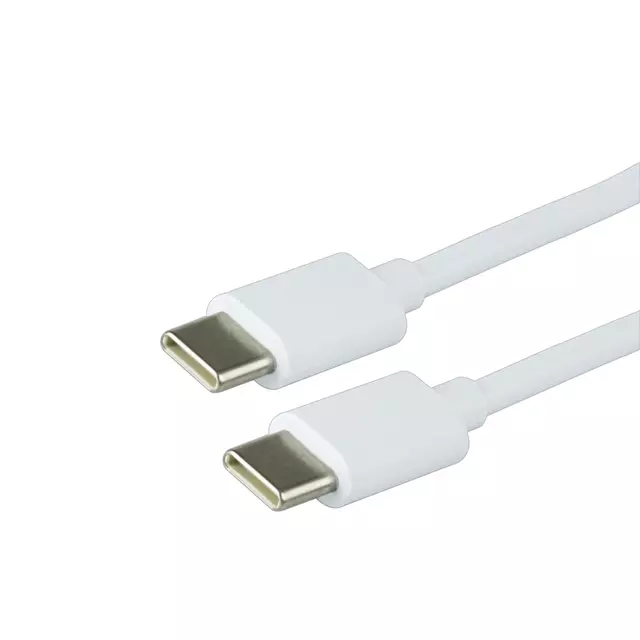 Een Kabel Green Mouse USB C-C 2.0 1 meter wit koop je bij MV Kantoortechniek B.V.