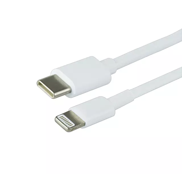 Een Kabel Green Mouse USB Lightning-C 1 meter wit koop je bij L&N Partners voor Partners B.V.